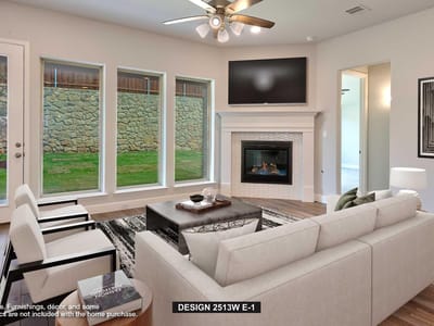 Living area at 1468 Cypress Paul St - 4 bed 3 bath home