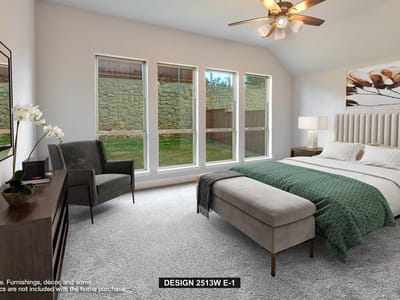 Primary bedroom at 1468 Cypress Paul St - 4 bed 3 bath home