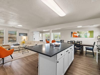 Living area at 14802 Arrowhead DR - 3 bed 2 bath home