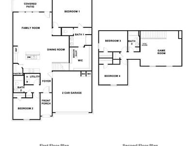 Primary bedroom at 14920 Monarch Ranch Dr - 4 bed 3 bath home
