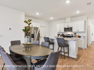 Primary bedroom at 15012-A Afleet Alex ST - 3 bed 2 bath home