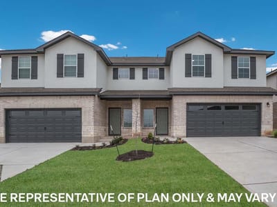 Living area at 15100-B Afleet Alex ST - 3 bed 2 bath home