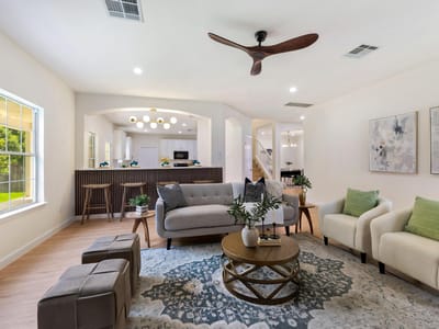 Living area at 1511 Gardena Canyon DR - 4 bed 3 bath home