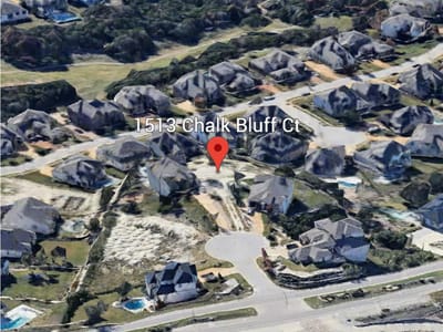 Primary bedroom at 1513 Chalk Bluff Ct - Cap Rock Estates At Crystal Falls, Leander, TX