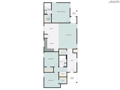 Living area at 154 Daylily Dr - 3 bed 2 bath home