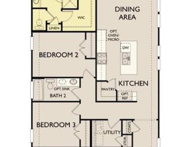 Living area at 157 Clover Bnd - 3 bed 2 bath home