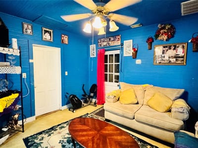 Living area at 1604 S PINE St - 2 bed 1 bath home
