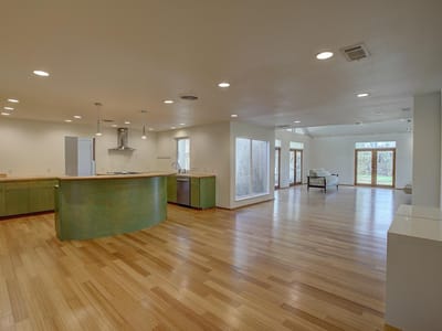 Primary bedroom at 1607 S Elm St - 4 bed 3 bath home
