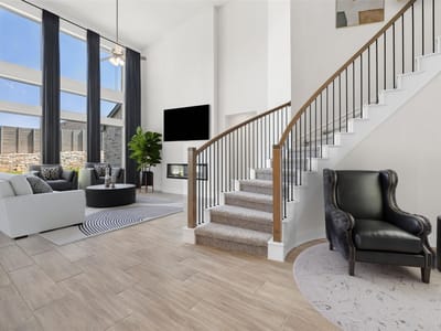 Living area at 1612 Jay Wolf DR - 4 bed 3 bath home