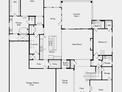 Living area at 1621 Alasio DR - 5 bed 5 bath home