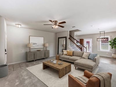 Living area at 164 Regent CV - 4 bed 2 bath home
