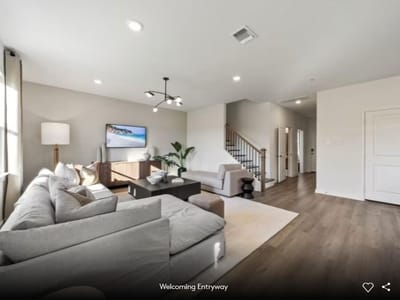 Primary bedroom at 16809 Bustillos Pass - 4 bed 3 bath home