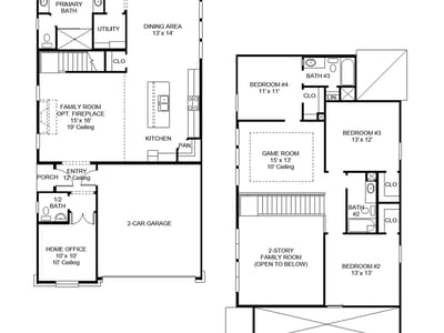 Kitchen at 171 Covered Bridge TRL - 4 bed 3 bath home