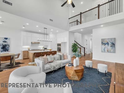 Living area at 1712 Crimson Sunset Dr - 4 bed 3 bath home