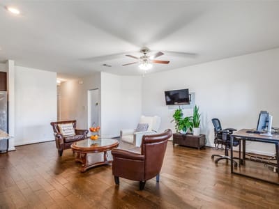 Living area at 17240 Casanova Ave - 3 bed 2 bath home