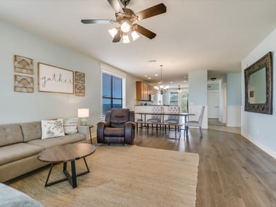 Primary bedroom at 17800 Edgewood Way Unit #301 - 3 bed 3 bath home