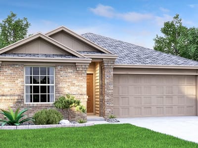 Primary bedroom at 17810 Indigo Bunting Ln - 3 bed 2 bath home