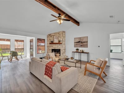 Living area at 1800 Tamra CT - 4 bed 2 bath home