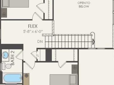 Kitchen at 1804 Spring Mountain Cv - 3 bed 2 bath home