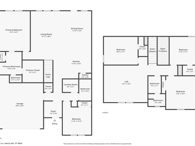 Living area at 181 Flexus LN - 5 bed 3 bath home