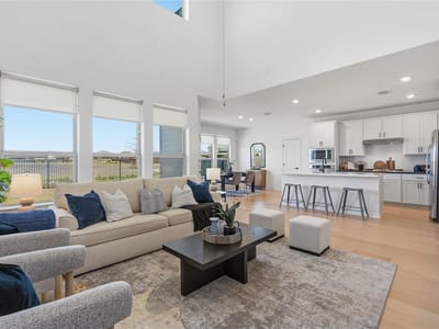 Living area at 18104 Clairess LN - 4 bed 3 bath home