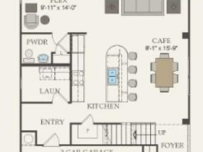 Kitchen at 1812 Spring Mountain Cv - 3 bed 2 bath home