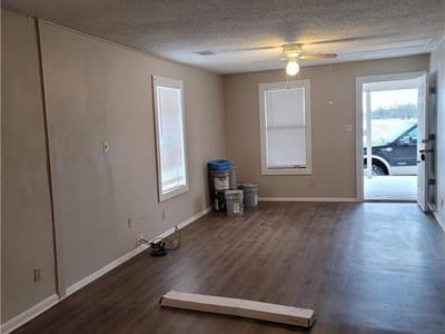 Living area at 18501 Blake Manor Rd - 3 bed 2 bath home