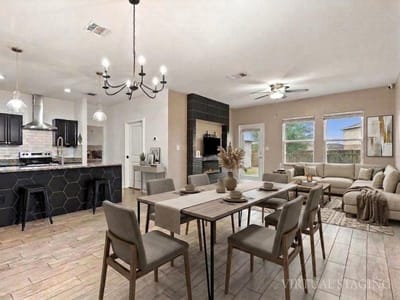 Living area at 19009 Nathan Scott Way - 3 bed 2 bath home