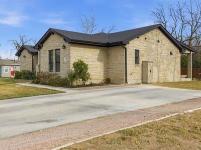 Primary bedroom at 1905 S College St - 4 bed 3 bath home