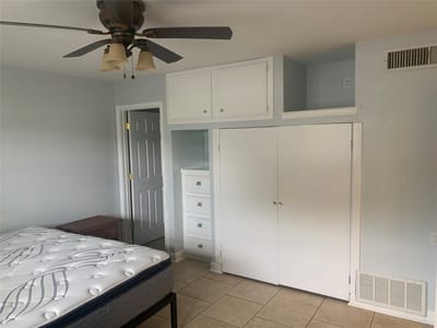 Living area at 1919 American Dr Unit #A-124 - 1 bed 2 bath home