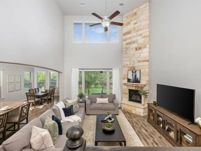 Primary bedroom at 1928 Bold Sundown Dr - 4 bed 3 bath home