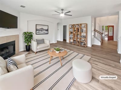 Living area at 19500 Morgana DR - 4 bed 3 bath home