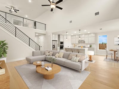 Living area at 19504 Judys VW - 4 bed 4 bath home