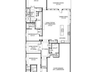 Living area at 200 Montecido DR - 4 bed 3 bath home