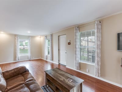 Primary bedroom at 201 Church Hill Ln - 3 bed 2 bath home