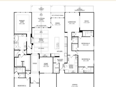 Kitchen at 201 Clancy DR - 4 bed 4 bath home