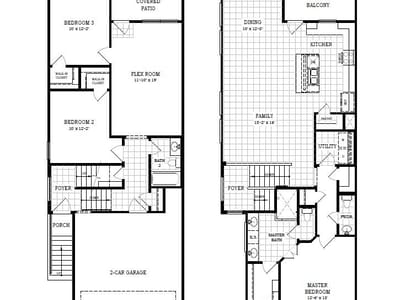 Living area at 203 Flora Springs Cv - 3 bed 2 bath home