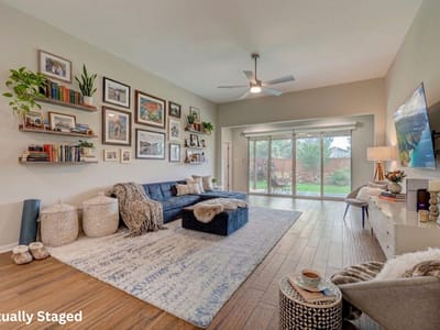 Living area at 205 Cortona LN - 4 bed 3 bath home