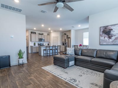 Living area at 208 Greens Bayou Trl - 4 bed 2 bath home