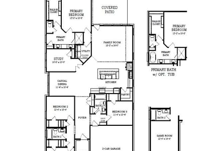 Living area at 208 Montecido Dr - 4 bed 3 bath home