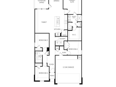 Living area at 208 Windfall Trl - Butler Farms, Liberty Hill, TX