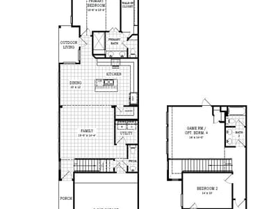 Living area at 209 Flora Springs Cv - 3 bed 2 bath home