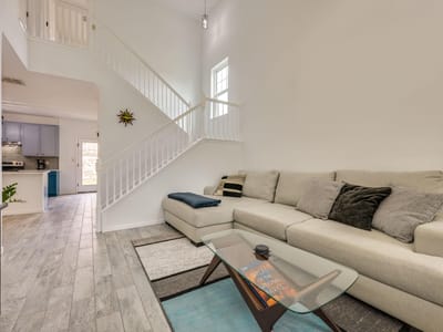 Primary bedroom at 20900 Waterside Dr Unit #1 - 3 bed 2 bath home