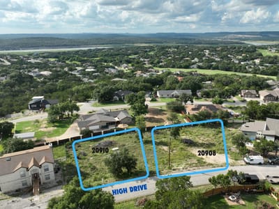 Primary bedroom at 20910 High Dr - Country Club Estates Sec 09, Lago Vista, TX