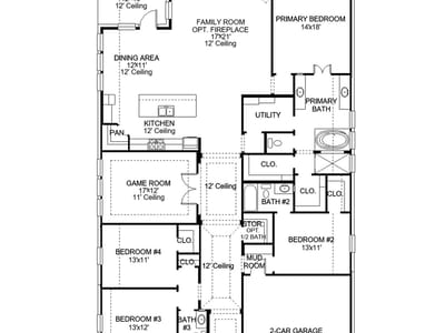 Living area at 212 North River Way - 4 bed 3 bath home