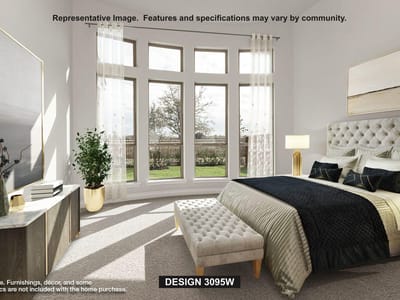 Primary bedroom at 212 Sheepdog Dr - 5 bed 4 bath home