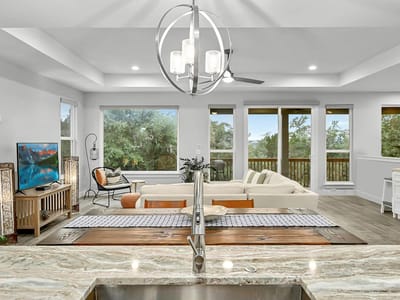 Living area at 21201 Norris Cv - 3 bed 2 bath home