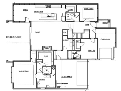 Living area at 213 Irvine Pass - 4 bed 3 bath home