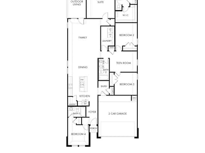 Living area at 216 Windfall Trl - Butler Farms, Liberty Hill, TX