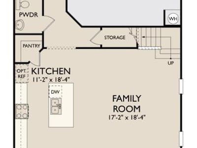 Kitchen at 217 Leeland DR - 4 bed 2 bath home